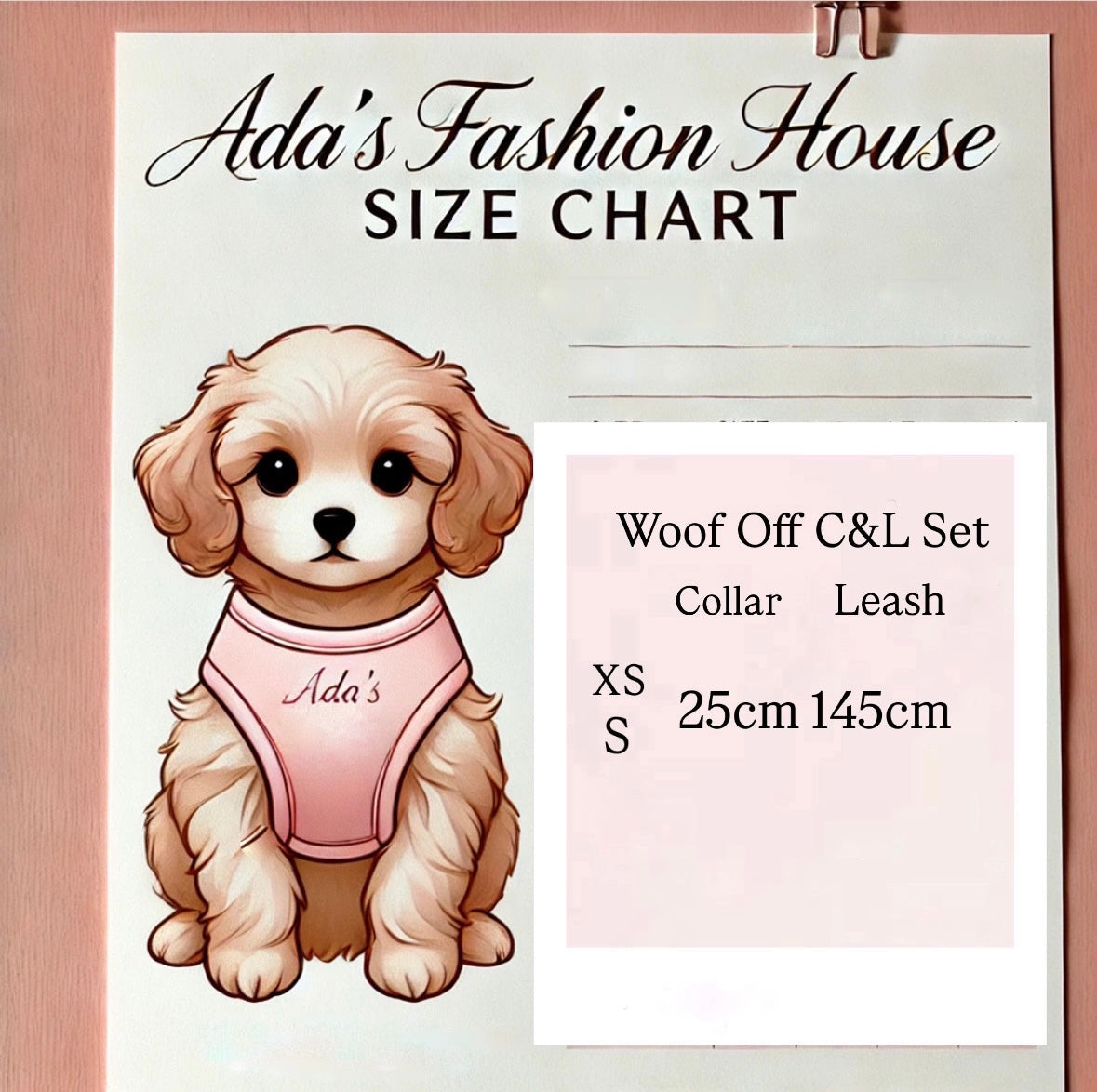 Woof - Off Collar & Leash Set