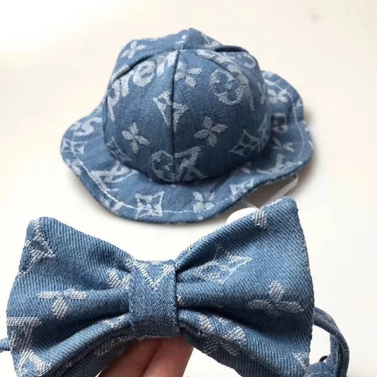 Bucket Hat & Bow Tie Set